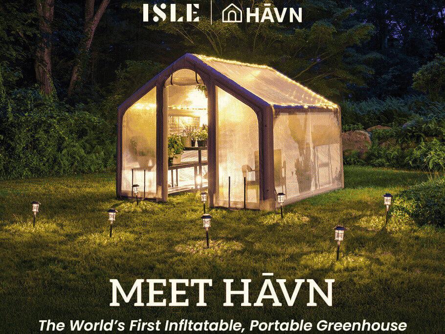 HÄ€VN: The World's First Inflatable, Modular Greenhouse